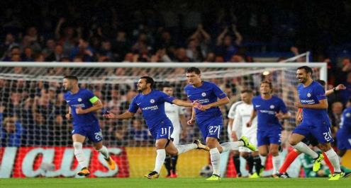 تشيلسي يقصي إيفرتون ويتأهل لدور الثمانية بكأس رابطة المحترفين